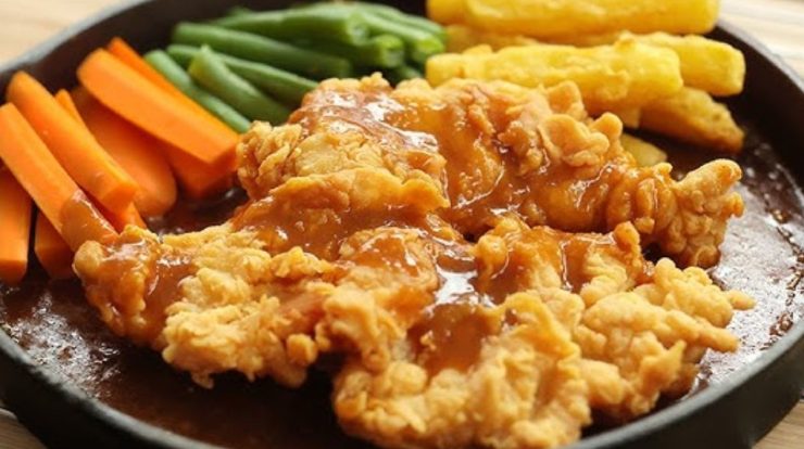 Resep Chicken Steak Brown Sauce, Makan di Rumah Ala Resto